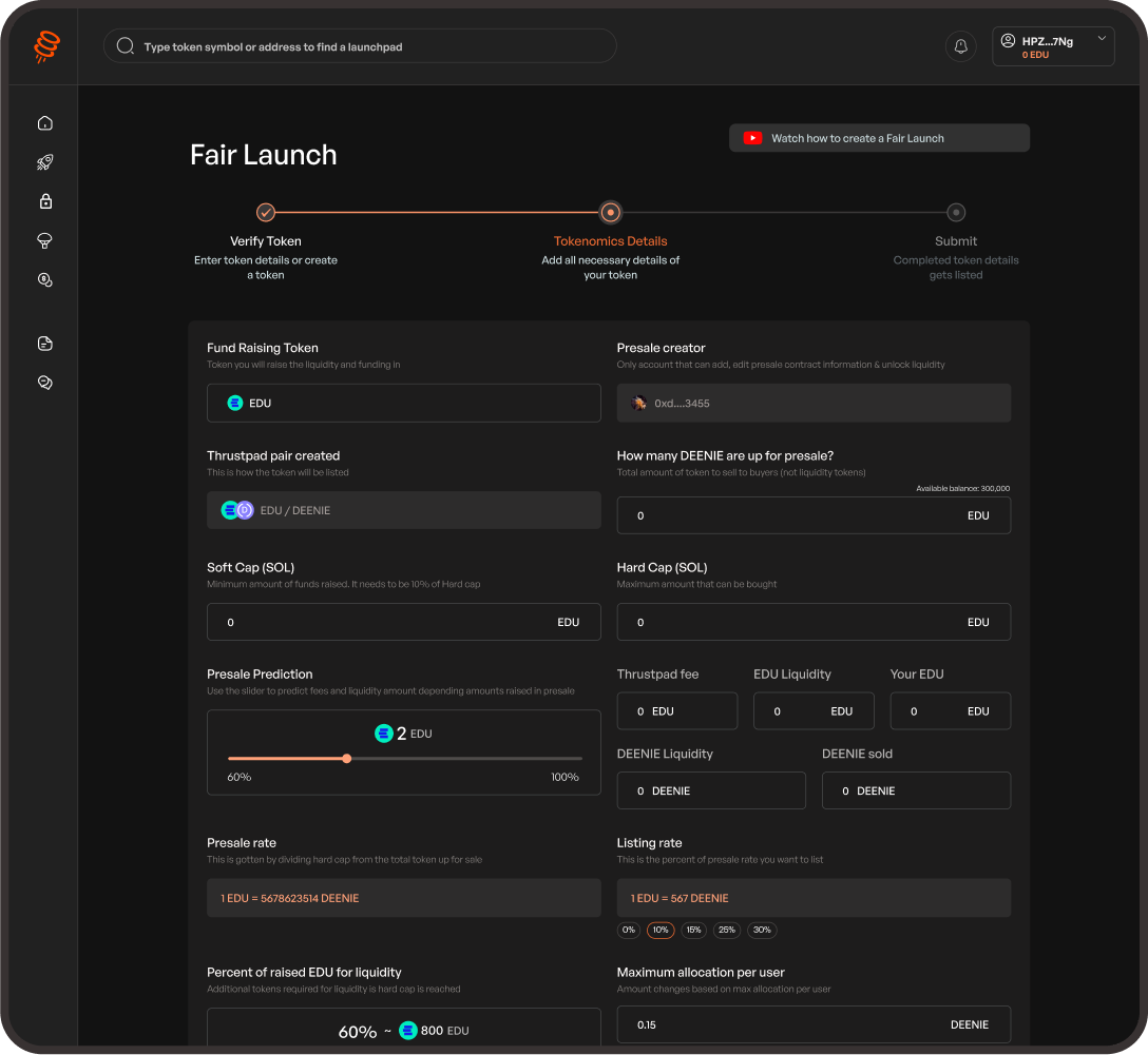 Launchpad Fair Launch